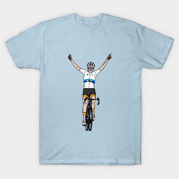 Ellen Van Dijk (Trentino 2021) T-Shirt by p3p3ncil